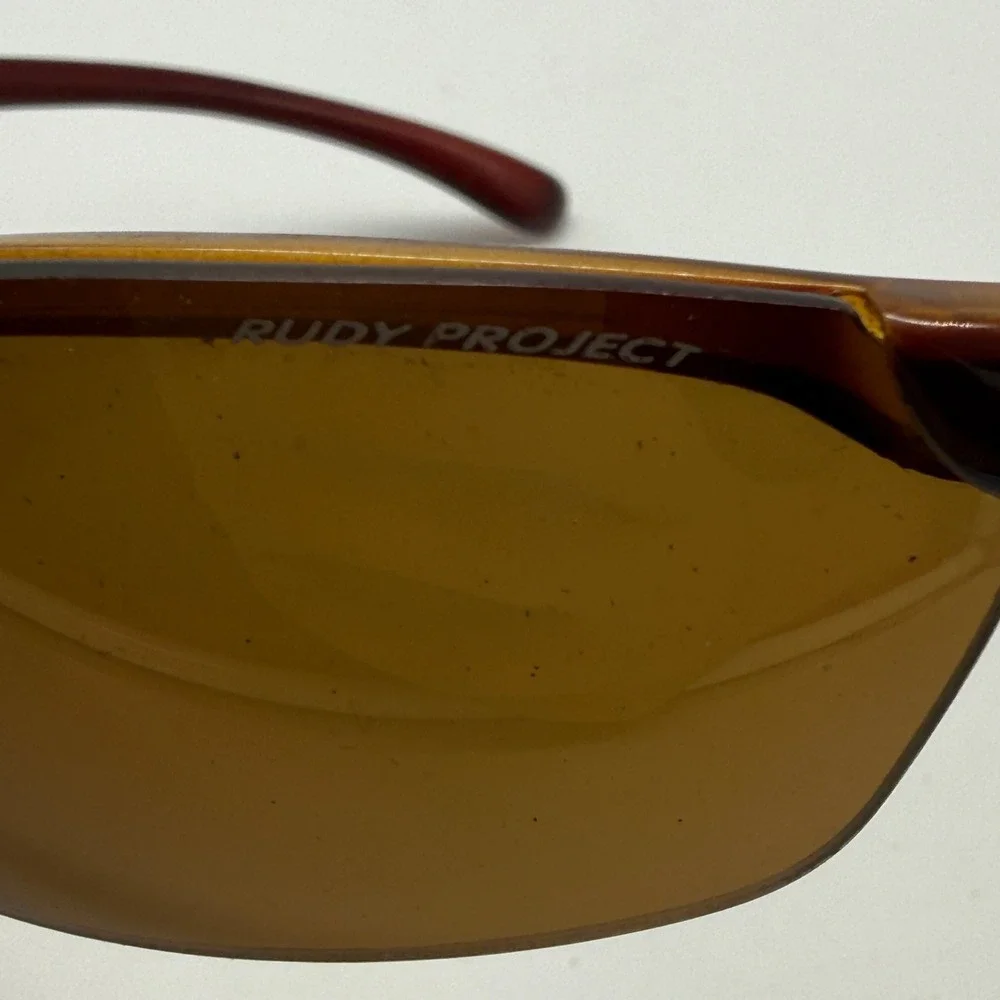 Rudy Project Jekyll Sunglasses Mens Brown SN840021 ImpactX Sport Wrap Italy